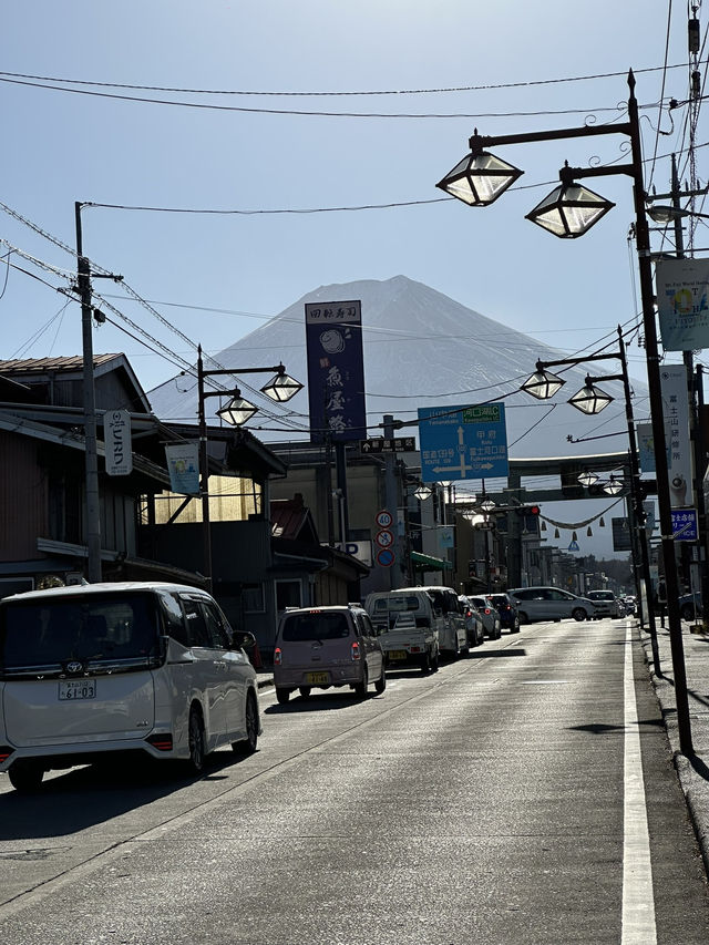 The Perfect view of Mount Fuji: Fujiyoshida is the spot for you!