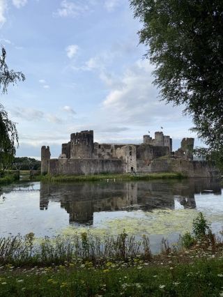 Caerphilly Castle Moat Walk