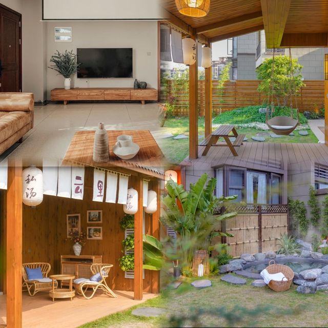 佛山民宿|進門就被這個廚房和花園吸引住偷得浮生半日閒