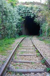 昆明周邊的滇越鐵路可保村至宜良站，算是滇越鐵路精華段，沿米軌前行，穿越近20個光影隧道，感受百年滇越鐵路歷史，做一個時光穿行者~