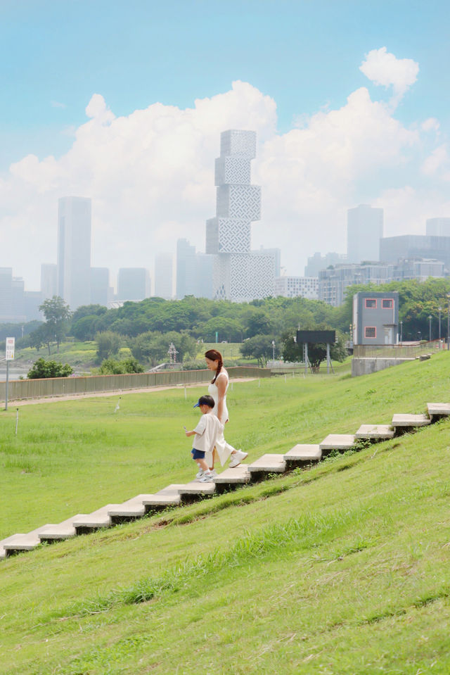 衝啊廣州周邊人少景美高顏值河岸公園