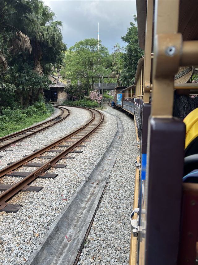 假裝度假在歐洲 ｜ 深圳東部華僑城小火車