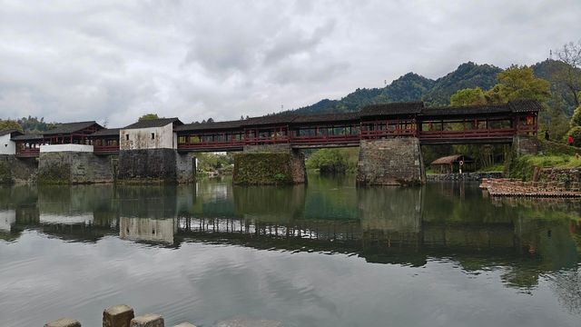 江西｜婺源清華彩虹橋｜古徽州最古老的廊橋