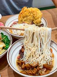 Authentic Guilin rice noodles 🍜 suitable for all ages with a generous portion.