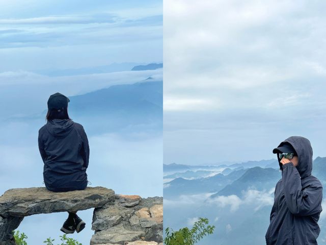 從西安出發2小時免費觀看雲海和日出的好地方