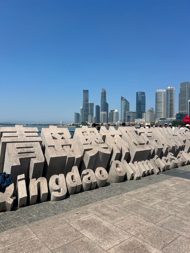 沒想到青島的奧帆中心也開美食市集啦