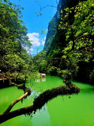 美出天際的屏山峽谷