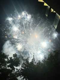 夜下小院