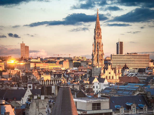 Where to See The Brussel’s Sunset!