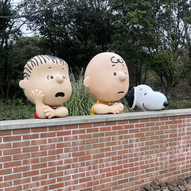 濟州島非常適合帶孩子去的史努比花園