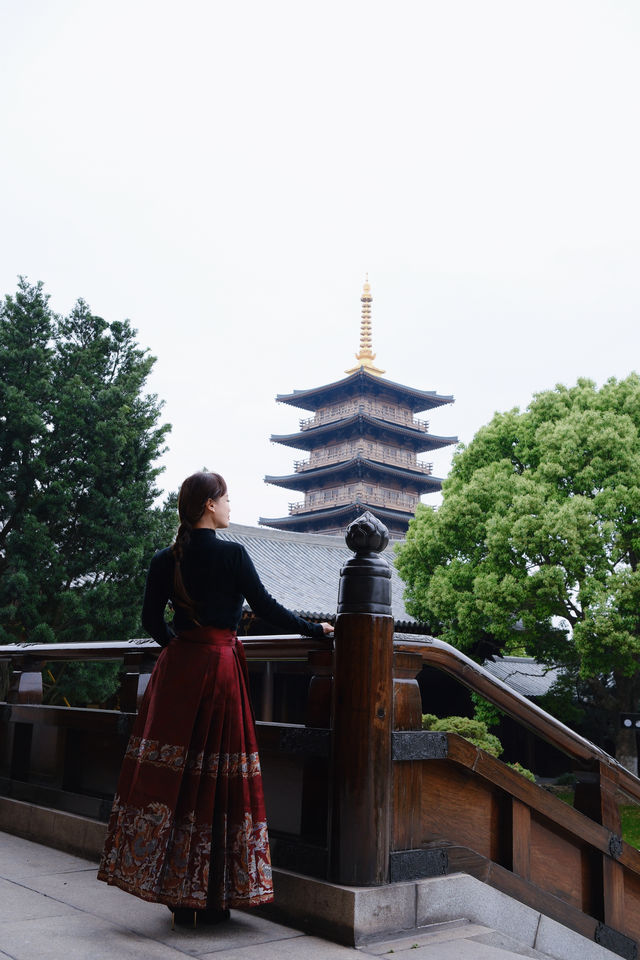 我願稱之為上海最美的唐風寺院。