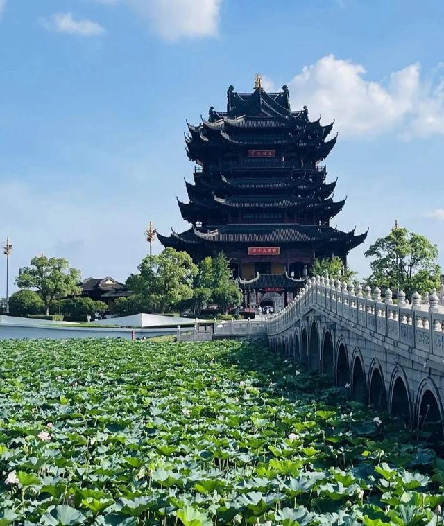 蘇州「最低調」的寺廟，被譽為「水天佛國」。