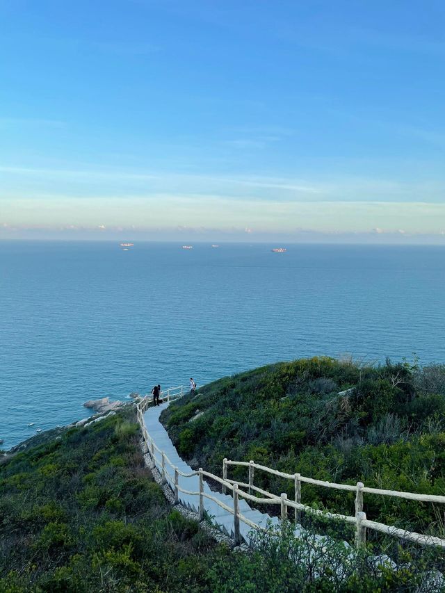 深圳也有藍色玻璃海！真的清澈透明巨美。