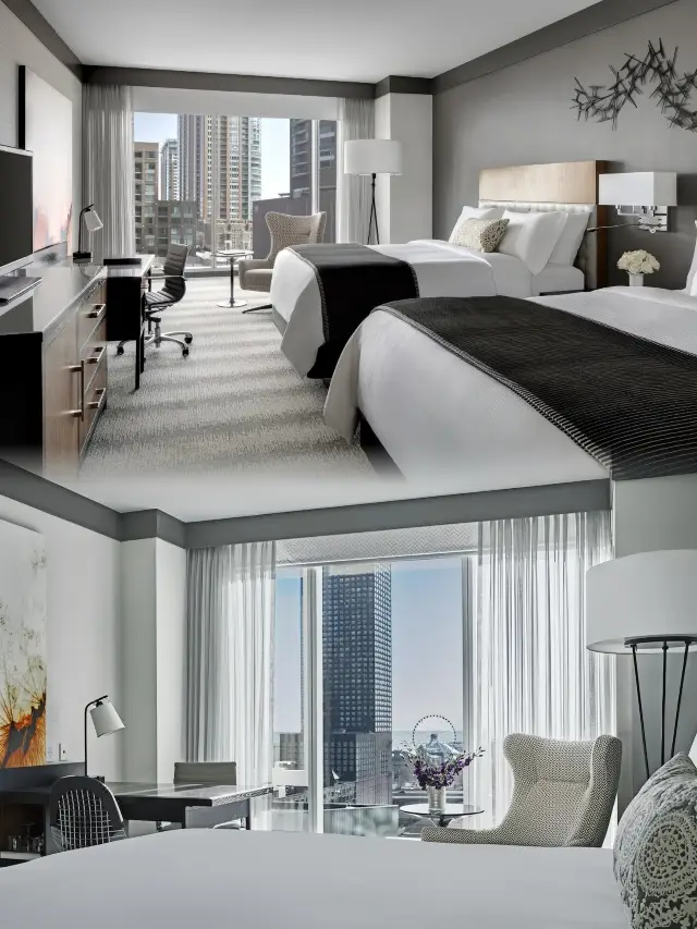 시카고의 숨은 보석 같은 호텔, 경험 만족도 최고, 가성비 좋음.