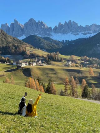 I was speechless at the beauty of the Dolomites in Italy