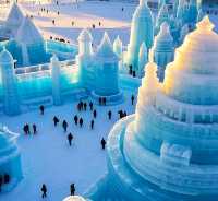 哈爾濱冰雪大世界：冰築童話，雪耀亞洲的奇幻盛宴