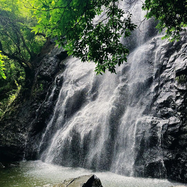 深圳馬巒山✈，絕對驚豔的瀑布