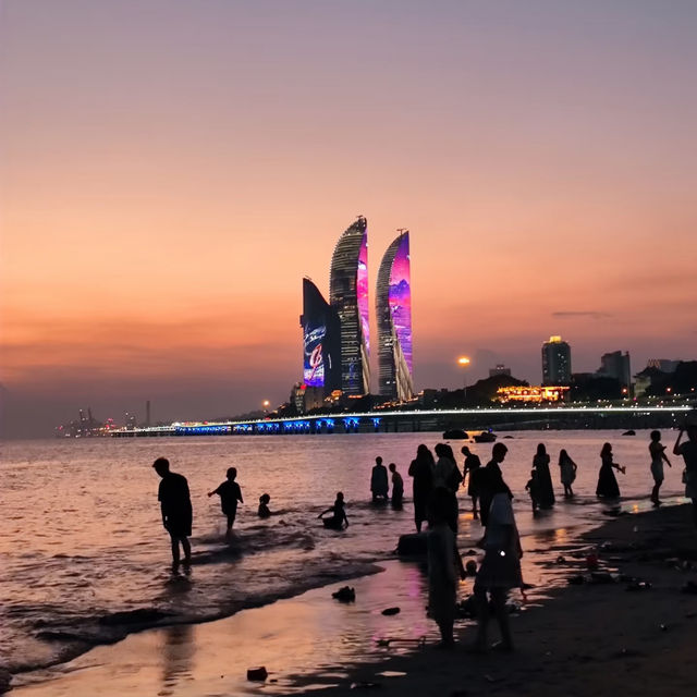 睇一百次晚霞｜會為廈門白城沙灘心動💓