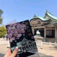 大阪城🌸櫻花和天守閣的適配度100%‼️