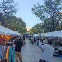 🌸福岡天神中央公園櫻花季全攻略！藏在花海中的百年秘境