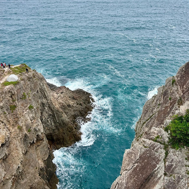 香港東龍洲，陰天也藏不住的美！🌊