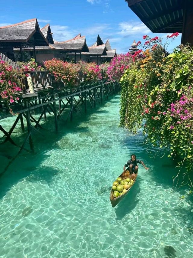 Kapalai Water Villa💧in Dive Resort is Awesome 😍❤️