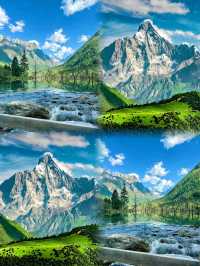 夏日必衝！四姑娘山——將清涼與詩意揉進山川畫卷