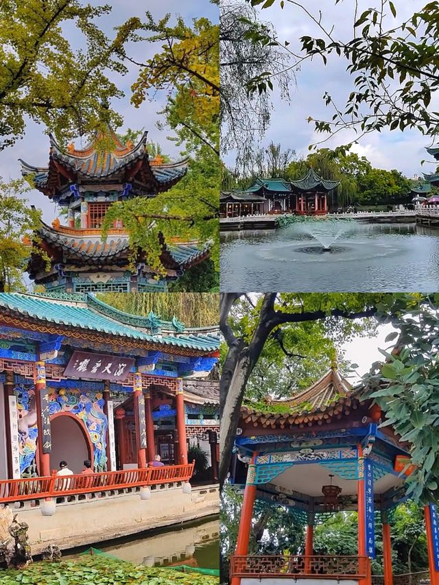 「昆明翠湖公園：城市中的詩意綠寶石」