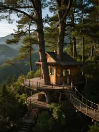 童話樹屋｜帶娃住進森林，躺看北京的「海」