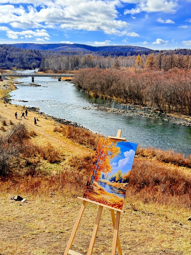 深秋阿爾山騎馬逐浪邂逅大興安嶺最美秋天