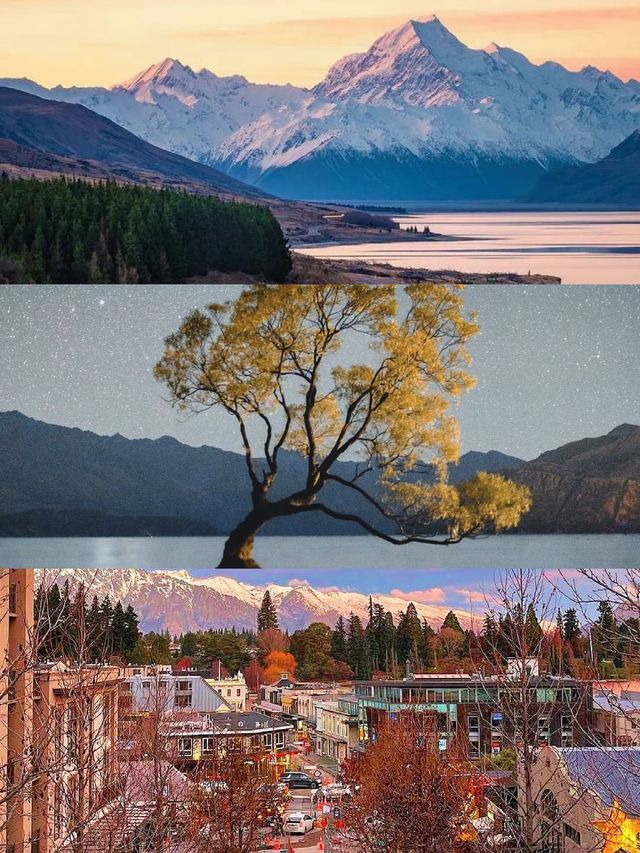 新西蘭旅遊南島3條路線！藍線綠線紅線