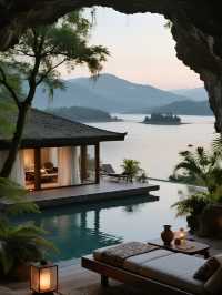 千島湖親子油畫之旅西坡千島湖+湖景套房遛娃!