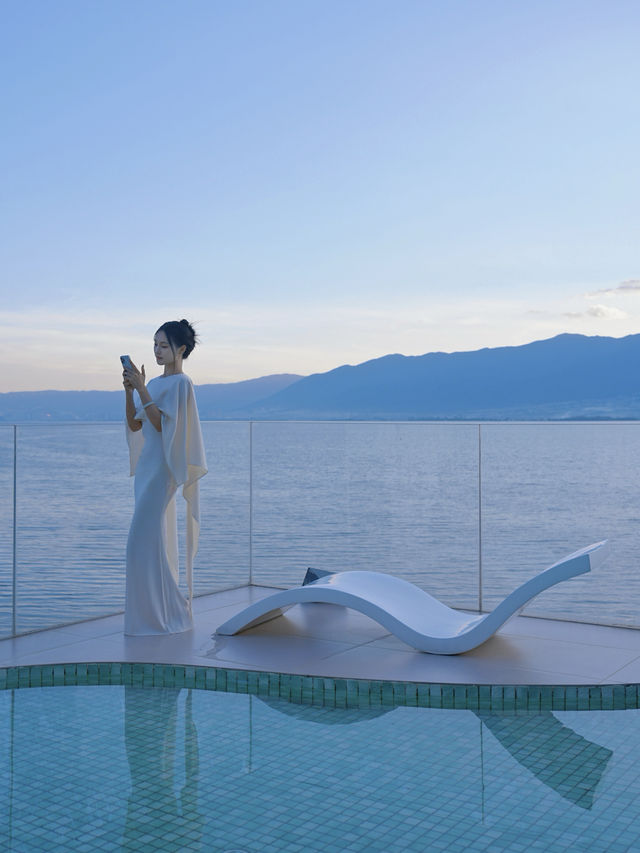 為了這個大露台，住到了這間270度海景房！