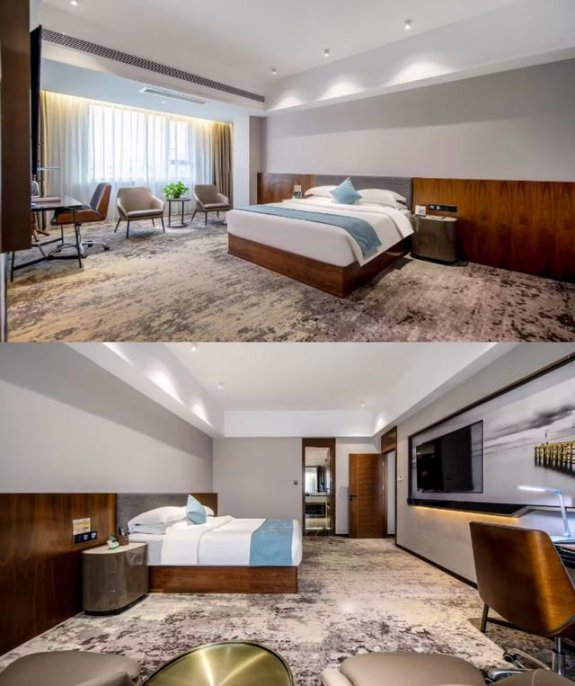 紅白對比床房太出片了 紅白對比床房太出片了