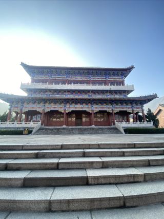 醴泉寺：大雄宝殿の背後にある范文正公祠