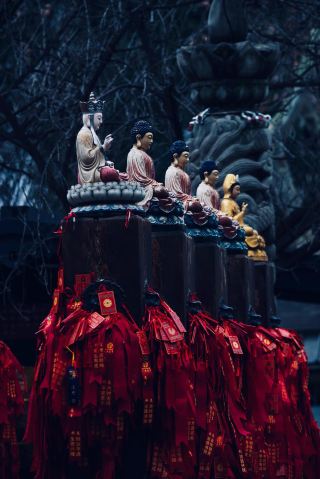 สภาพแวดล้อมแห่งธรรมะพันปีในใจกลางเมืองซีอาน