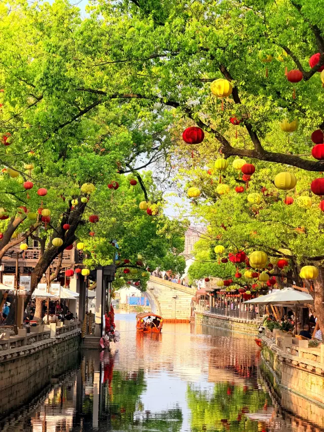 Wuxi Huishan Ancient Town, you can always trust CCTV's aesthetic! 