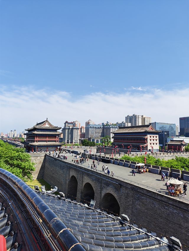 Absolutely stunning! A 270° unbeatable viewing terrace by the Xi'an ...