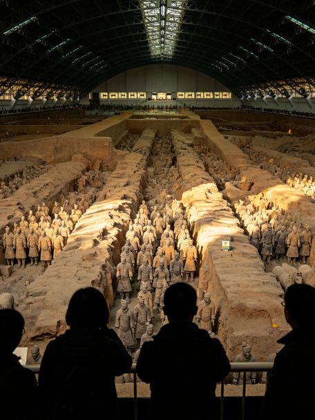 様々な古代風展示館を見てきたからもう十分だと思っていたが、西安の