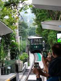 山頂纜車｜白色歐式車站｜白加道