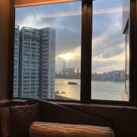 北角Hyatt🏨🌄靚到爆嘅海景日落