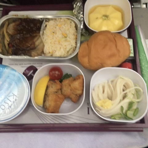 🍽️機内食（ガルーダインドネシア、香港航空、ハワイアン航空）