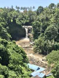Swim at the Base of the Waterfall in Bali