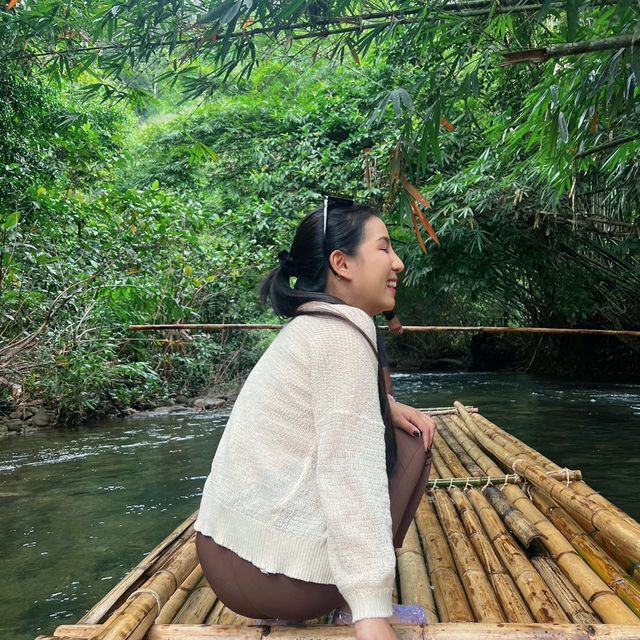 ล่องแพไม้ไผ่วังเคียงคู่