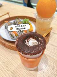 🧇 窩夫 • 柑橘主題 • 韓食店 🍊