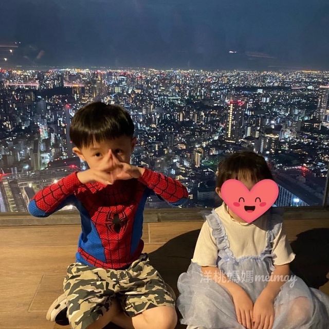 俯瞰整個東京夜景🌃