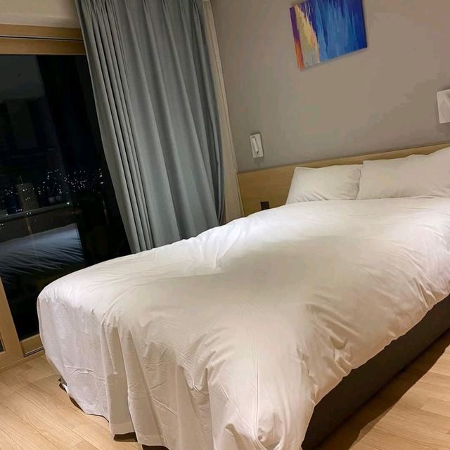 釜山住宿推薦～「連接釜山酒店&公寓(Connect Busan Hotel & Residence)」…擁有無敵海景＆夜景的平價酒店