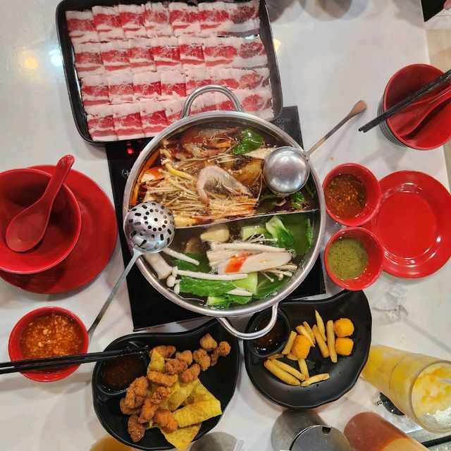 Most Affordable & Delicious Hotpot Buffet in BKK
