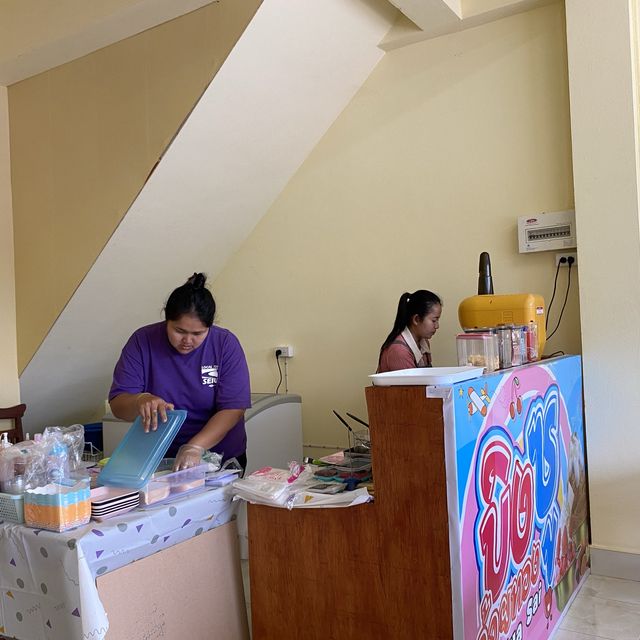 ร้านบิงซูเปิดใหม่ในหัวไทร (บิงซูถ้วยทอง)
