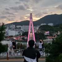 돌산대교를 한 눈에 볼 수 있는 돌산공원